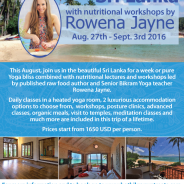 Luxury Bikram Yoga Retreat in Sri Lanka with Rowena Jayne