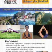 Summer Bikram Yoga Retreat in Spain with Bridgett Ane Goddard