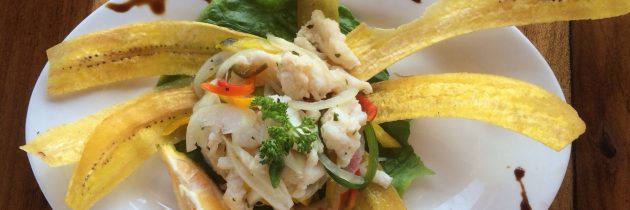 Caribbean Style Seafood Ceviche